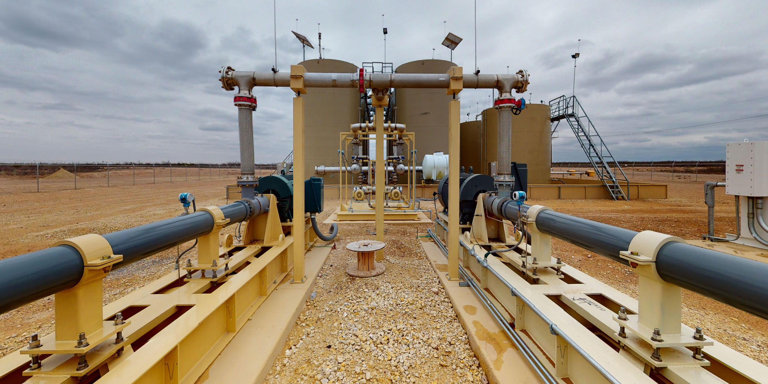 EnXL's horizontal pump system